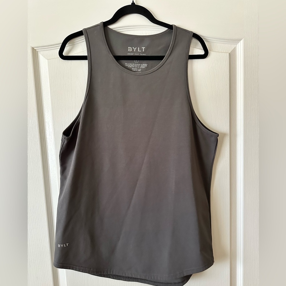 BYLT Basics Gray Men's Tank Top